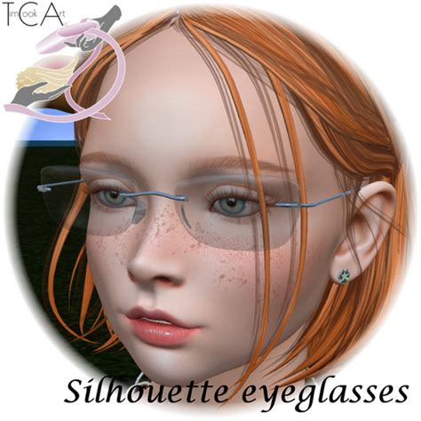 Second Life Marketplace - Silhouette eyeglasses [TCA]