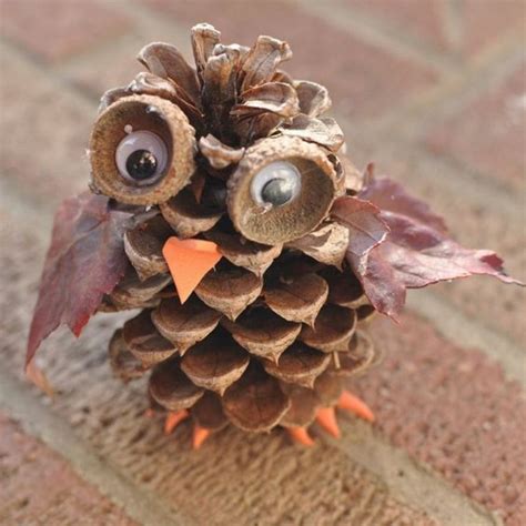 Crafts with acorns: 15 autumn craft ideas for children and adults #herb ...