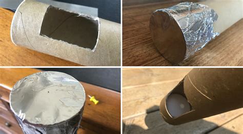 How to make a pinhole viewer with a cardboard tube - When Is The Next Eclipse?