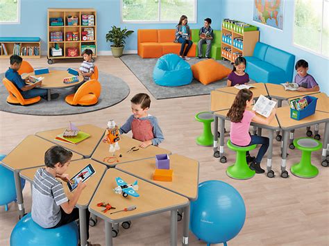 Classroom Furniture | Flexible Seating | Rugs | Tables | Lakeshore ...