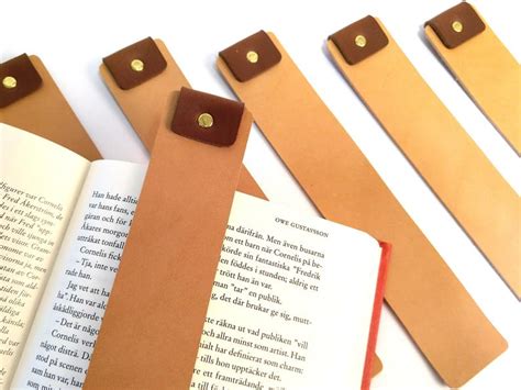 Leather bookmark | Etsy | Leather bookmark, Leather, Leather projects