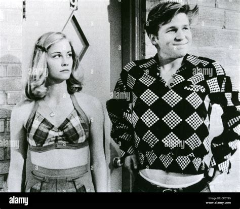 THE LAST PICTURE SHOW 1968 Columbia film with Cybill Shepherd as Jacy and Jeff Bridges as Duane ...