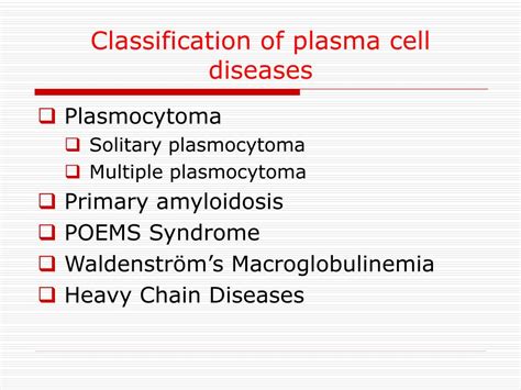 PPT - Plasma cell Disorders PowerPoint Presentation, free download - ID:4272152