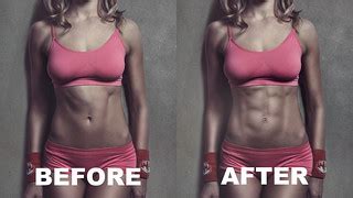 Before - After - How to Get Fake Six Pack ABS Easily in Ph… | Flickr