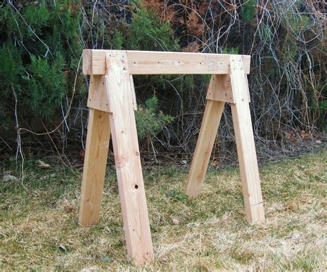 The Best Sawhorse - Strong, Cheap & Easy! : 13 Steps (with Pictures ...