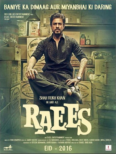 First Look of Shah Rukh Khan in Raees Hindi Movie, Music Reviews and News