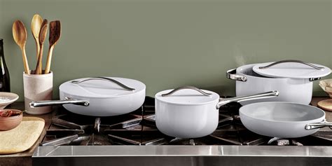 Ceramic Cookware Set | Nonstick Pots & Pans Set | Non-Toxic Cookware | Caraway | Ceramic ...