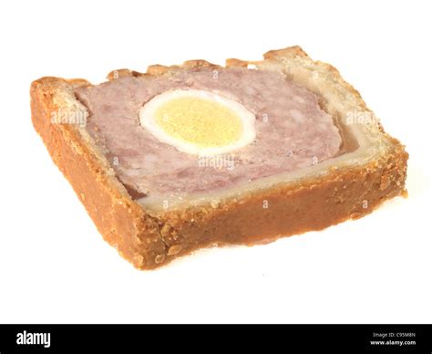 Pork and Egg Pie Stock Photo - Alamy