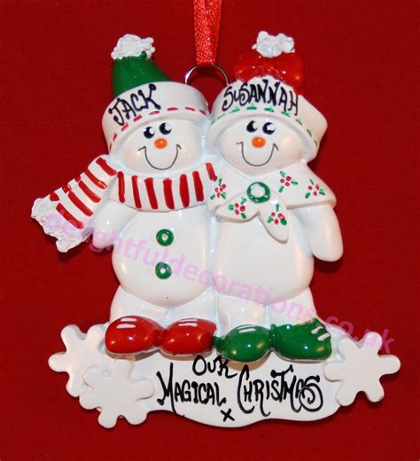 Snowman Sled Family 2 - Delightful Decorations