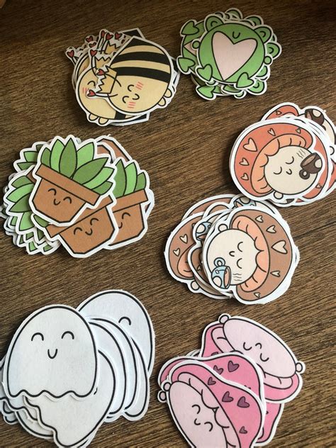 Create Your Own Sticker Pack Bundle Up to 5 Stickers High | Etsy