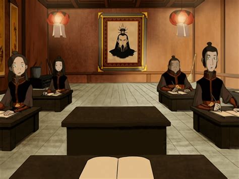 I photoshopped Aang out of the firenation classroom scene if others ...