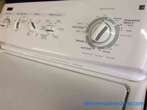 Large Images for Kenmore Elite Washer/Dryer Set, Energy Star - #1750