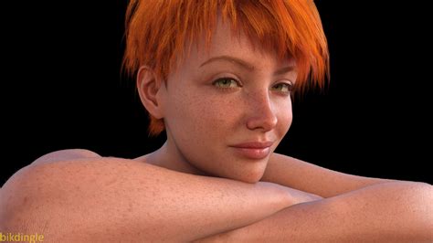 Aine - Vellus Hair for G9 3D Render | RenderHub Gallery