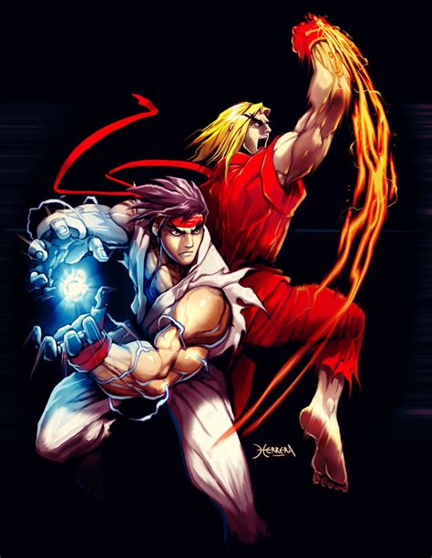 Comics Forever, Street Fighter: Ryu & Ken // artwork by Mauricio...