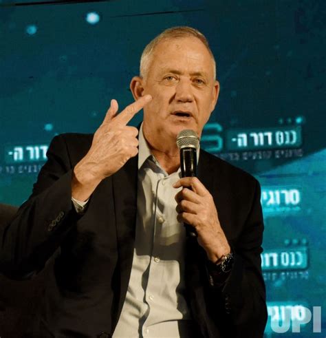 Photo: Benny Gantz, Candidate For Prime Minister, Speaks In Jerusalem ...