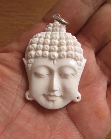 Buddha Carved Bone Pendants for Wholesale