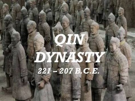 The Qin Dynasty timeline | Timetoast timelines