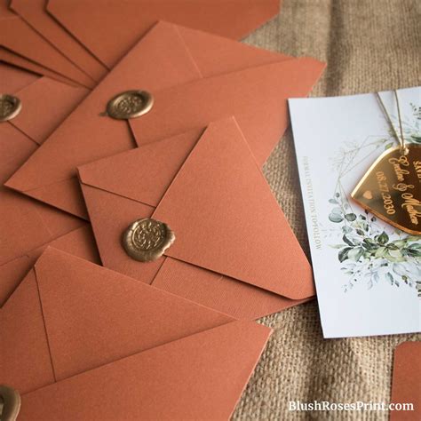 Copper Envelopes A1 A2 A6 A7 A9 A10 Lux Envelopes Handmade - Etsy Canada