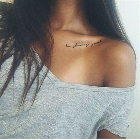 Instagram photo by QUOTE TATTOOS • Jan 4, 2016 at 1:53pm UTC | Bone tattoos, Collar bone tattoo ...