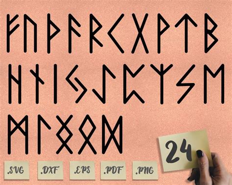 RUNES SVG, rune, runes, ancient runes, viking svg, viking runes art, rune stone template, runes ...