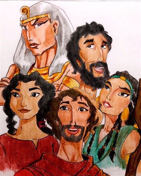 a drawing of jesus and his family