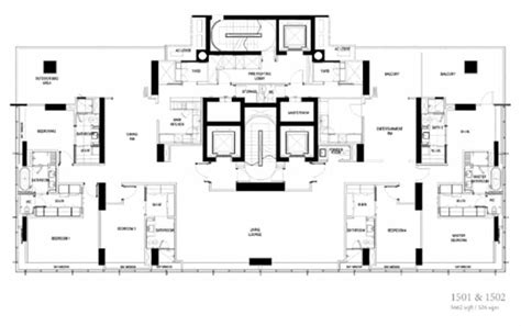 The Ritz-Carlton Residences Floor Plans Singapore - Excellent Layout