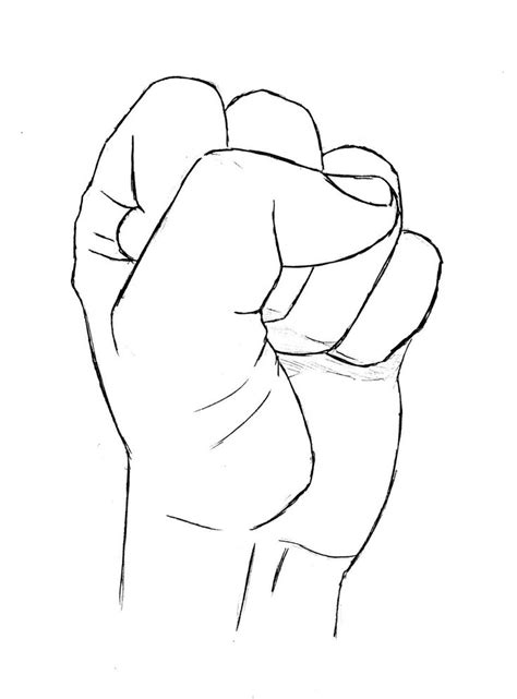 Drawing Lessons: How to draw a hand - Clenched fist! | How to draw ...