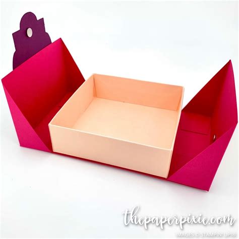 Box Cards Tutorial, Card Tutorials, Diy Gift Box, Diy Box, Fancy Fold ...