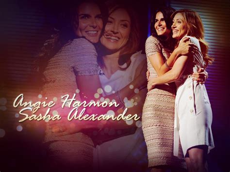 Angie Harmon - Sasha Alexander by pamcoutinho on DeviantArt