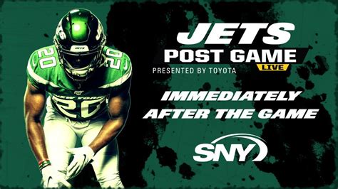 New York Jets Post Game Live | 9.27.20 | New York Jets | SNY - YouTube