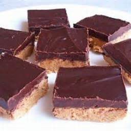 Valentine's Recipes: CHOCOLATE PEANUT BUTTER SQUARES RECIPE