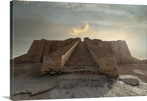 Ziggurat, Ancient City Of Ur, The Ahwar Of Southern Iraq, Iraq Wall Art ...