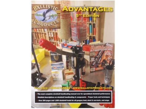 Ballistic Products Advantages 5 Shotshell Reloading Manual