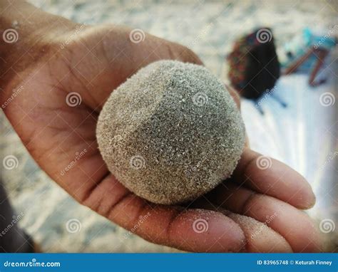 Sand ball stock photo. Image of ocean, sand, beach, city - 83965748