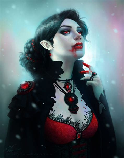 ilustraciones | Vampire art, Female vampire, Vampire girls