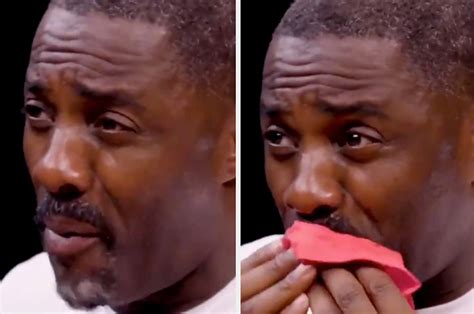 Idris Elba Choking On Spicy Chicken Wings Has Become A Pretty Cheeky Meme