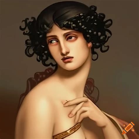 Sappho - greek poet from ancient times on Craiyon