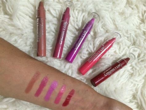 la colors chunky lip pencil | Hydrating Lipstick Swatches, shades: Dark ...