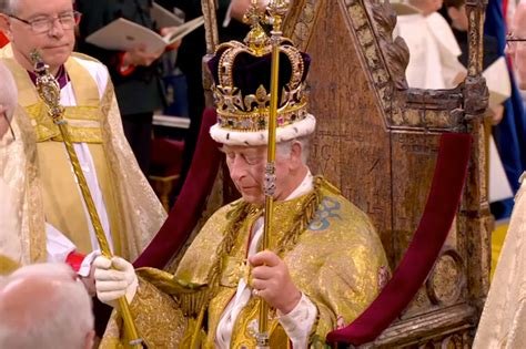 King Charles III: New British monarch formally crowned in royal ceremony