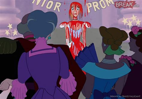 Cinderella as Carrie | Disney Princesses as Horror Movie Villains ...