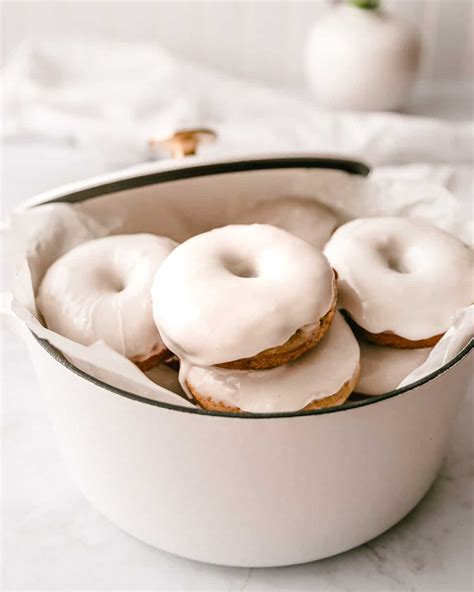 Baked Donuts with Vanilla Glaze - kickass baker