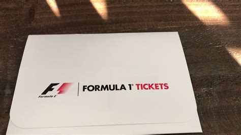 FORMULA 1 US Grand Prix 2017 Ticket Arrival - YouTube