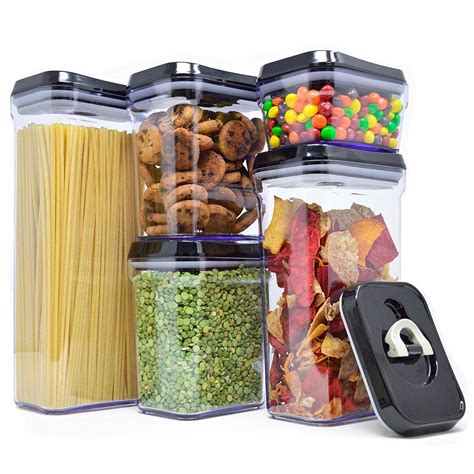 Royal Air-Tight Food Storage Container Set-Durable Plastic-BPA Free