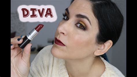 Diva Mac Lipstick - YouTube