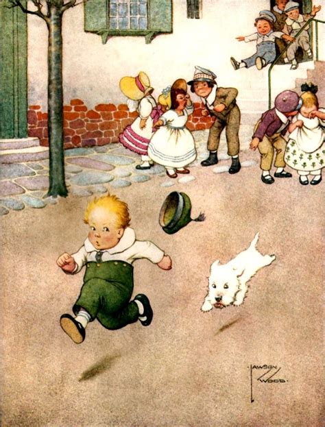 Lawson Wood - Georgie Porgie - The Old Nursery Rhymes - c.1930 | Old ...