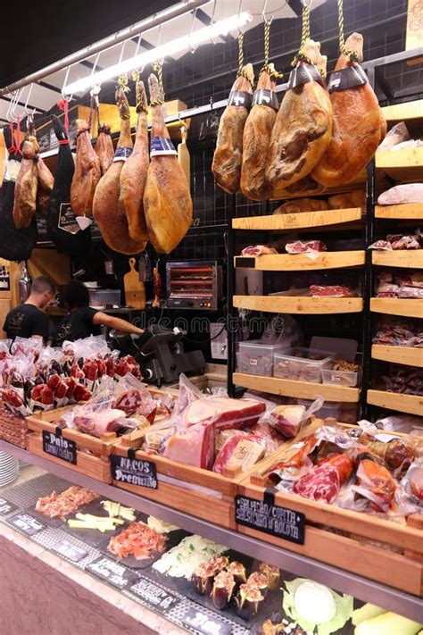 Lisbon food market stock photo. Image of portugal, tourism - 145113036