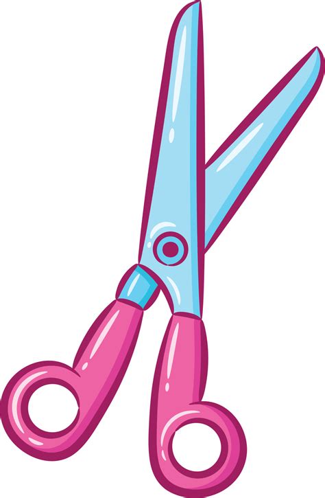 printable cute drawing scissors for school and kids 8384440 Vector Art ...