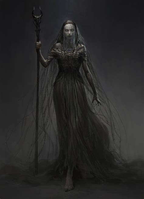 ArtStation - witch, qingkai yang | Fantasy witch, Dark fantasy art ...