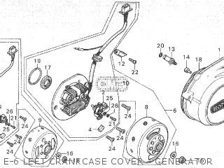 Honda CG125 GENERAL EXPORT parts lists and schematics