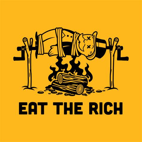 Eat The Rich - Democrat - T-Shirt | TeePublic